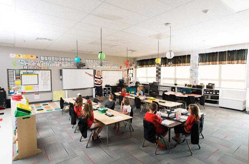 Bluffton-Harrison Elementary Classroom