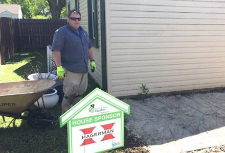 Hagerman Group Rebuilding Together sponsor