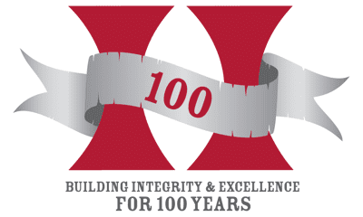 Hagerman 100 years logo