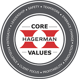 Hagerman Core Values badge